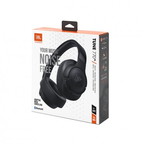 Слушалки JBL T770NC BLK HEADPHONES - JBLT770NCBLK