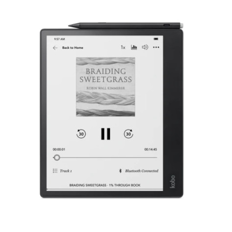 Четец за Е-книги Kobo Elipsa 2E-Book Reader Pack - N605-KU-BK-K-BU