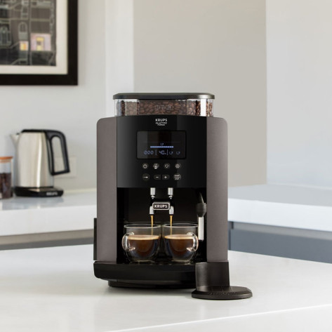 Кафемашина Krups EA819E10 Esp Arabica Latte Pewter Eu - EA819E10