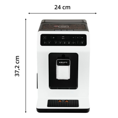 Кафеавтомат Krups EA890110 Esp Evidence White Eu - EA890110