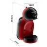 Кафемашина Krups KP123H10 NDG MINI ME CHERRY RED  - KP123H10