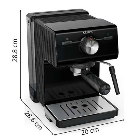 Кафемашина Krups XP381810 Esp Pump Authentic C50 Blk Eu - XP381810