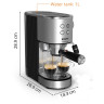 Кафемашина Krups XP499EE0 Esp Virtuoso+Autotamping Eu - XP499EE0