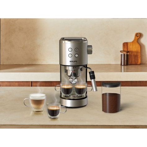 Кафемашина Krups XP499EE0 Esp Virtuoso+Autotamping Eu - XP499EE0