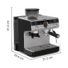 Кафемашина Krups XP804T10 Esp Pump+Grinder Precision Plus - XP804T10