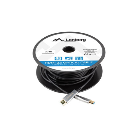 Кабел Lanberg HDMI M - CA-HDMI-20FB-0200-BK