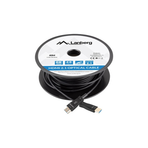 Кабел Lanberg HDMI M - CA-HDMI-30FB-0400-BK