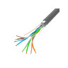 Кабел Lanberg LAN cable CAT.5e ftp 305m solid cu grey cpr + fluke passed - LCF5-11CU-0305-S