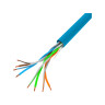 Кабел Lanberg LAN Cable CAT.5E UTP 305M Solid Cu Blue Fluke - LCU5-12CU-0305-B