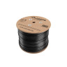 Кабел Lanberg LAN cable CAT.6 UTP 305m solid outdoor CU - LCU6-21CU-0305-BK