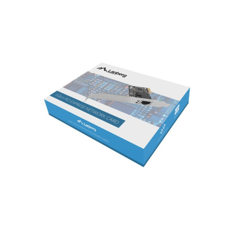Мрежова карта Lanberg network interface card PCI-express gigabit ethernet RTL8111C low profile - PCE-1GB-201