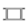 Комуникационен шкаф Lanberg open rack 19" 22U 600x1000 - OR01-6022-S