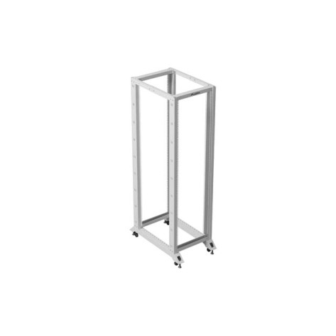 Комуникационен шкаф Lanberg open rack 19" 42U 600x1000 - OR01-6042-S