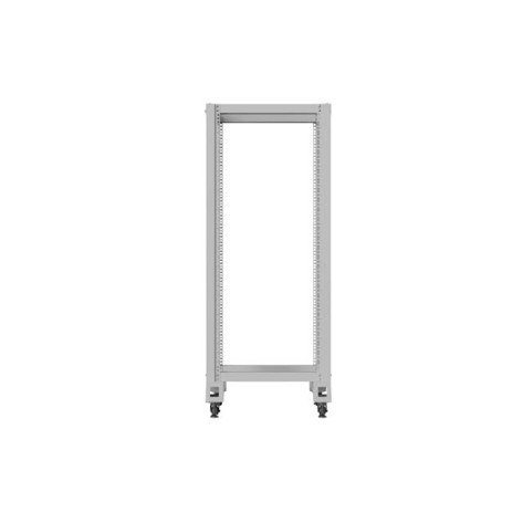Комуникационен шкаф Lanberg open rack 27U  600x800 - OR01-6827-S