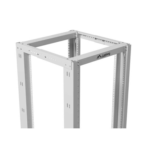 Комуникационен шкаф Lanberg open rack 27U  600x800 - OR01-6827-S