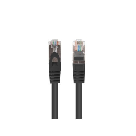Кабел Lanberg patch cord CAT.6 FTP 0.25m - PCF6-20CC-0025-BK