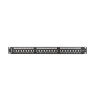 Пач панел Lanberg patch panel 24 port 1U CAT.5E shielded - PPS5-1024-B