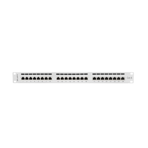 Пач панел Lanberg patch panel 24 port 1U CAT.6 shielded - PPS6-1024-S