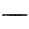 Разклонител Lanberg power distribution unit  - PDU-05E-0200-IEC-BK