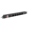 Разклонител Lanberg power distribution unit  - PDU-05E-0200-IEC-BK