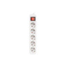 Разклонител Lanberg power strip 3m 5x Schuko outlets with circuit breaker quality-grade copper cable - PS1-05F-0300-W