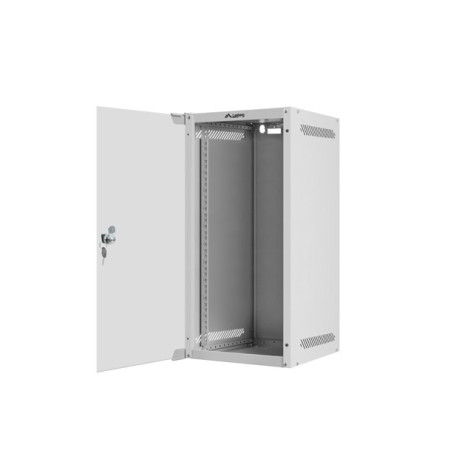 Комуникационен шкаф Lanberg rack cabinet 10" wall-mount 12U - WF10-2312-10S