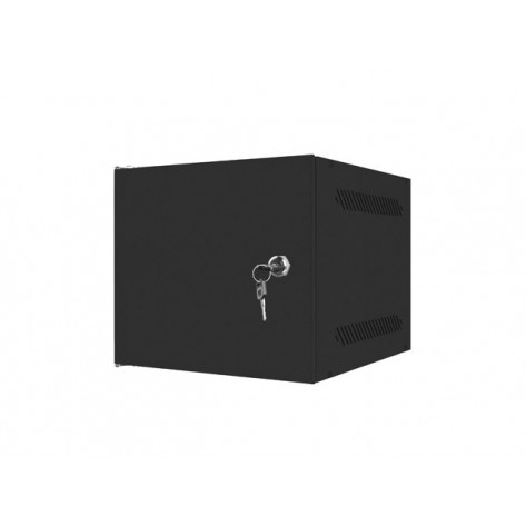 Комуникационен шкаф Lanberg rack cabinet 10" wall-mount 6U  - WF10-2306-00B
