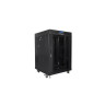 Комуникационен шкаф Lanberg rack cabinet 19" free-standing 15U - FF01-6615-12BL