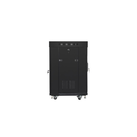 Комуникационен шкаф Lanberg rack cabinet 19" free-standing 15U - FF01-6615-12BL