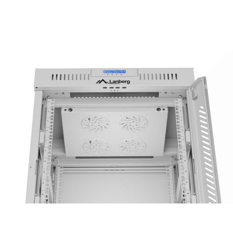 Комуникационен шкаф Lanberg rack cabinet 19" free-standing 15U - FF01-6615-12SL