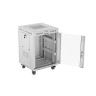 Комуникационен шкаф Lanberg rack cabinet 19" free-standing 15U - FF01-6615-12SL