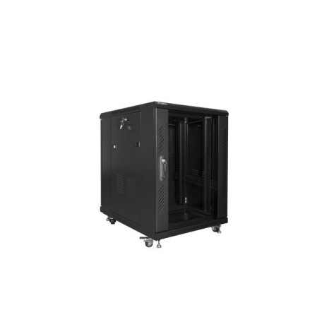 Комуникационен шкаф Lanberg rack cabinet 19" free-standing 15U - FF01-6815-12B