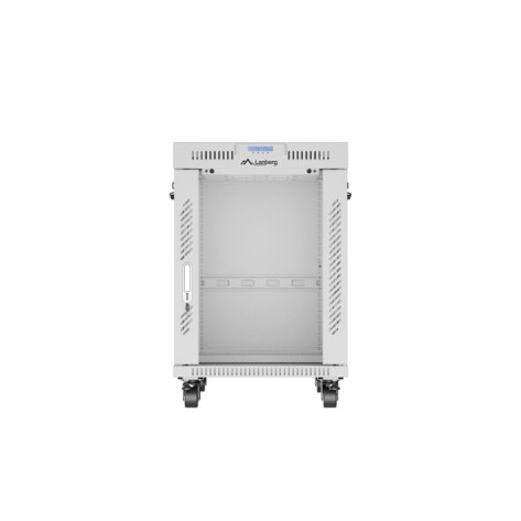 Комуникационен шкаф Lanberg rack cabinet 19" free-standing 15U - FF01-6815-12SL