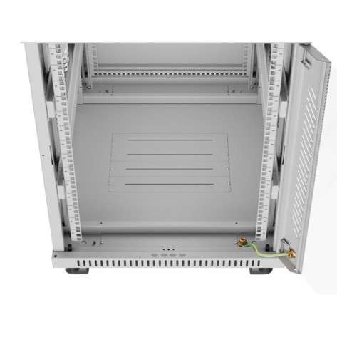 Комуникационен шкаф Lanberg rack cabinet 19" free-standing 15U - FF01-6815-12SL