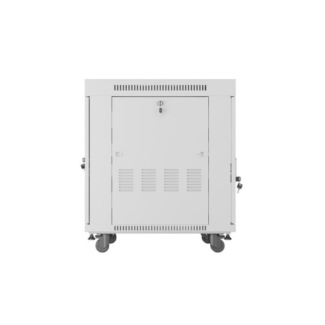 Комуникационен шкаф Lanberg rack cabinet 19" free-standing 15U - FF01-6815-12SL