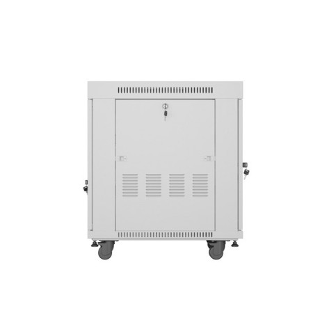 Комуникационен шкаф Lanberg rack cabinet 19" free-standing 15U - FF01-6815-12SL