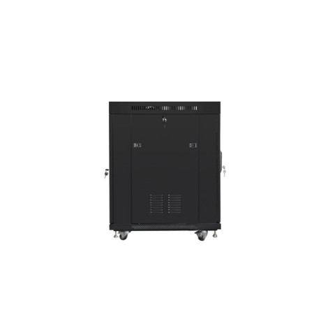 Комуникационен шкаф Lanberg rack cabinet 19" free-standing 15U - FF01-8015-12BL