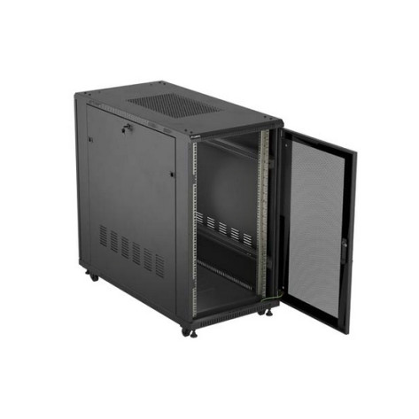 Комуникационен шкаф Lanberg Rack Cabinet 19" Free-Standing 22U - FF01-6222-23B