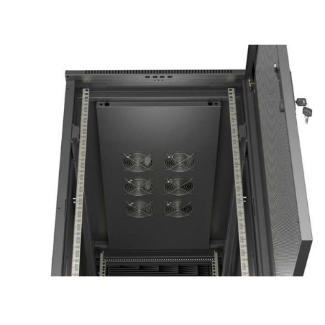 Комуникационен шкаф Lanberg Rack Cabinet 19" Free-Standing 22U - FF01-6222-23B