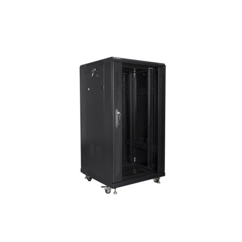 Комуникационен шкаф Lanberg rack cabinet 19" free-standing 22U - FF01-6622-12B