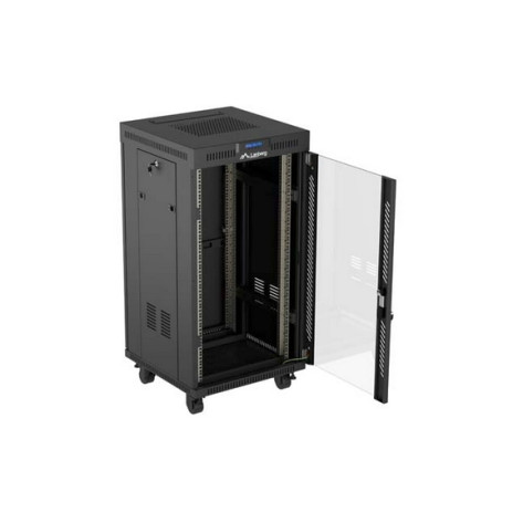 Комуникационен шкаф Lanberg Rack Cabinet 19" Free-Standing 22U - FF01-6622-12BL