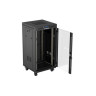 Комуникационен шкаф Lanberg Rack Cabinet 19" Free-Standing 22U - FF01-6622-12BL