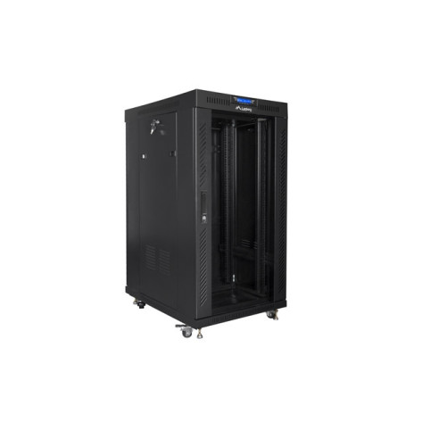 Комуникационен шкаф Lanberg rack cabinet 19" free-standing 22U - FF01-6822-12BL