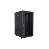 Комуникационен шкаф Lanberg rack cabinet 19" free-standing 22U - FF01-6822-12BL