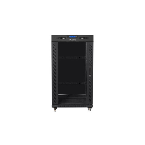 Комуникационен шкаф Lanberg rack cabinet 19" free-standing 22U - FF01-6822-12BL
