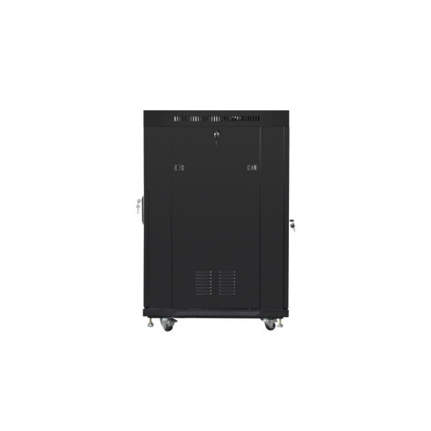 Комуникационен шкаф Lanberg rack cabinet 19" free-standing 22U - FF01-6822-12BL