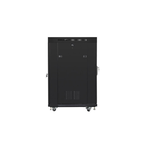 Комуникационен шкаф Lanberg rack cabinet 19" free-standing 22U - FF01-6822-12BL