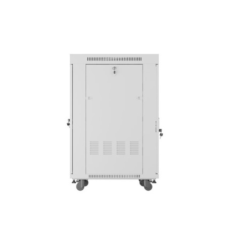Комуникационен шкаф Lanberg rack cabinet 19" free-standing 22U - FF01-6822-12SL