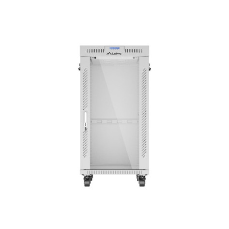 Комуникационен шкаф Lanberg rack cabinet 19" free-standing 22U - FF01-6822-12SL