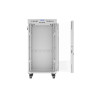 Комуникационен шкаф Lanberg rack cabinet 19" free-standing 22U - FF01-6822-12SL